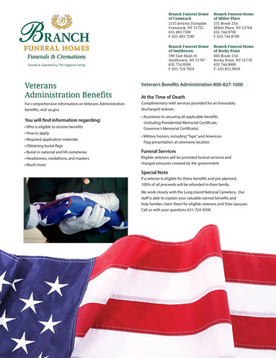 Branch Veterans Benefits